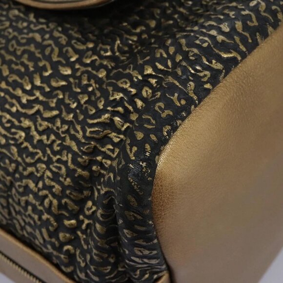 Chloe Hand Bag Leather 2way Gold - Picture 10 of 15